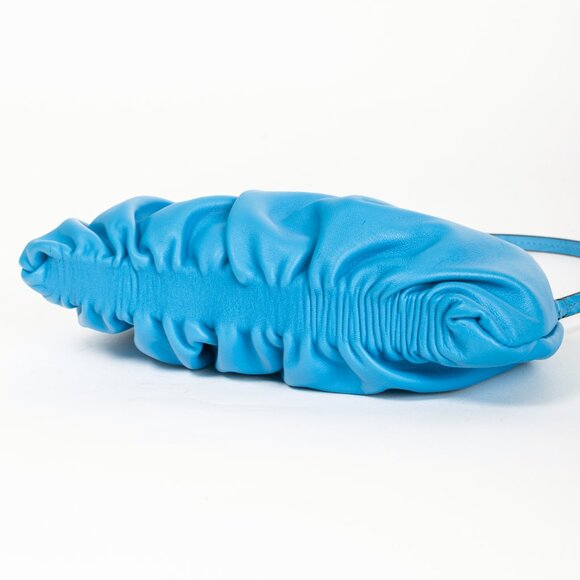 STAUD Bean Marine Ruched-Leather Convertible Mini Bag - Picture 5 of 10